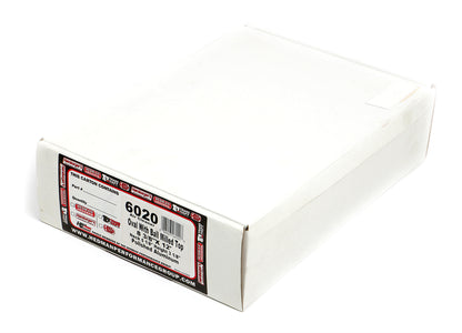 Trans-Dapt Performance Oval Air Cleaner Set Pinstripe (Ball-Milling); 8-3/8 In. Width 12 In. Length- Aluminum 6020