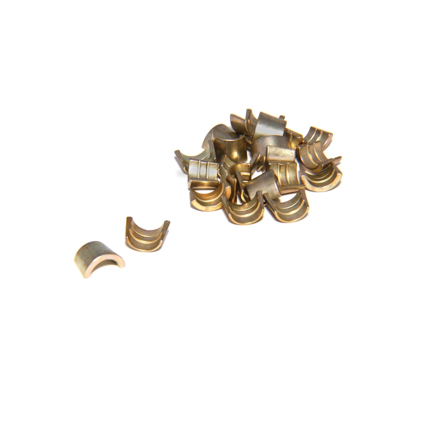 COMP Cams Hardened Steel Set of 12 - 7 Degree 3/8" Single Groove Street Locks COMP-603-12
