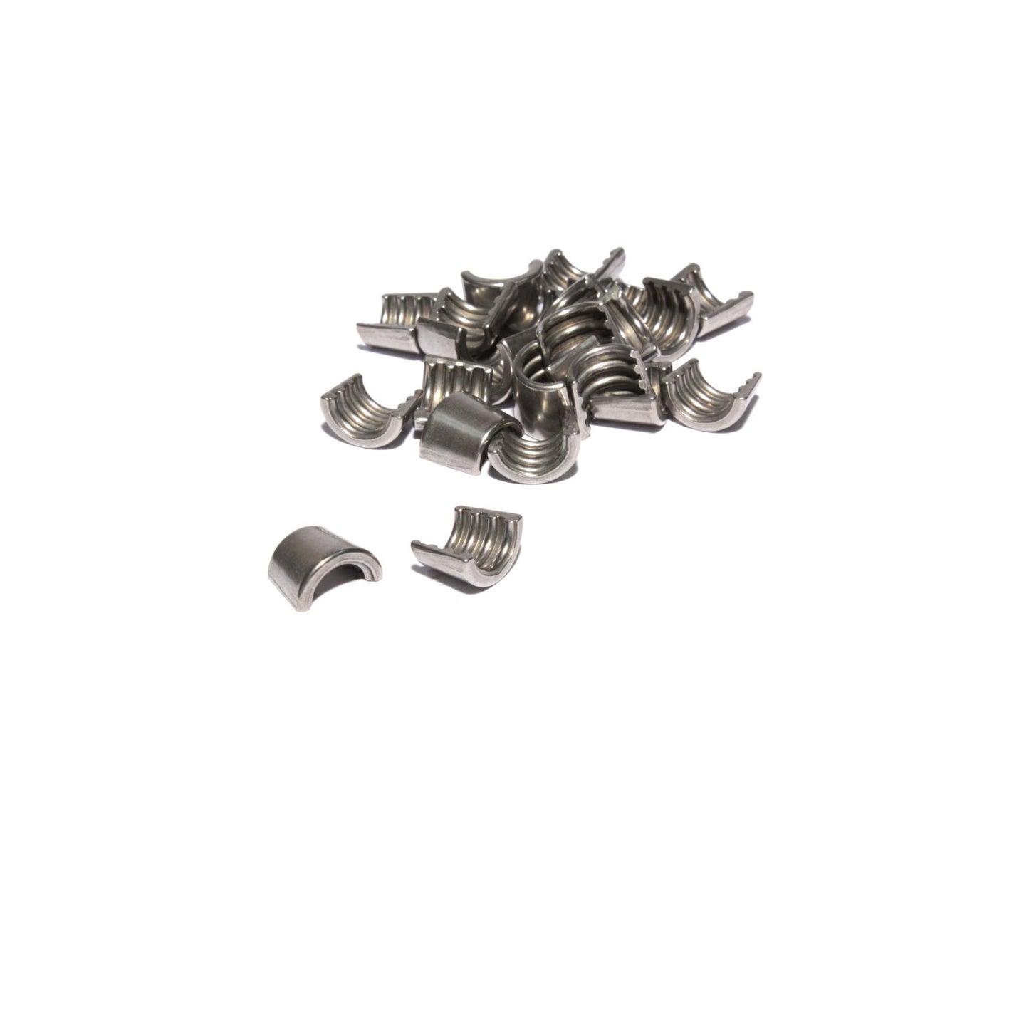 COMP Cams Hardened Steel Set of 12 - 7 Degree 3/8" 4 Groove Street Locks for Chrysler COMP-604-12