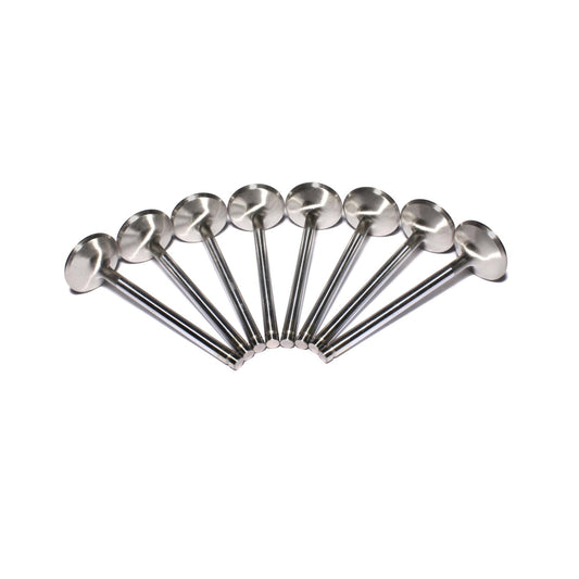COMP Cams Sportsman Stainless Exhaust Valve Set GM LS w/ 1.570" Head 4.930" Length COMP-6048-8