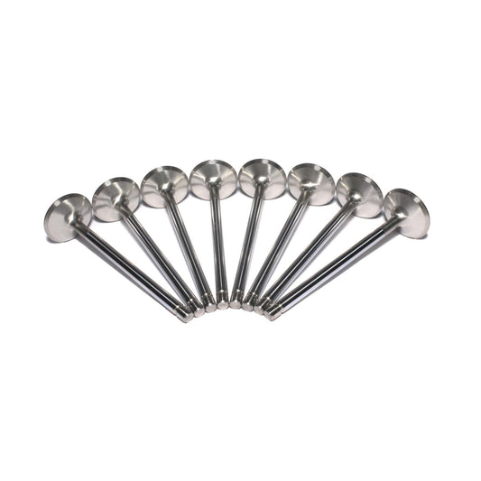 COMP Cams Sportsman Stainless Exhaust Valve Set GM LS w/ 1.570" Head 5.450" Length COMP-6054-8