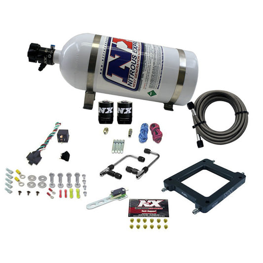 Nitrous Express Dominator Gemini PRO-POWER (100-200-300-400-500HP) WITH 10LB BOTTLE NX-60570-10
