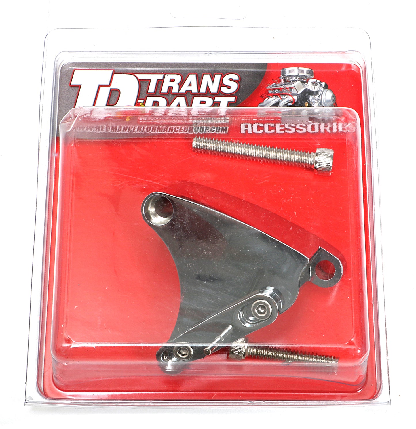 Trans-Dapt Performance Timing Tab Chromed Aluminum Sbc 6094