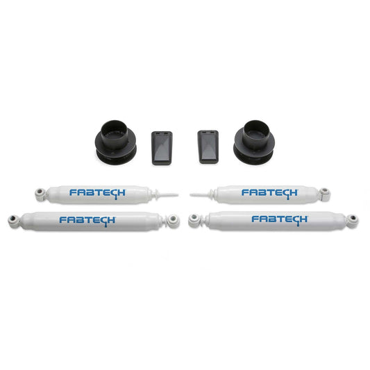 Fabtech 2.5 in. COIL SPCR KIT W/PERF SHKS 2013-18 RAM 3500 4WD W/FACTORY RADIUS ARMS K3056