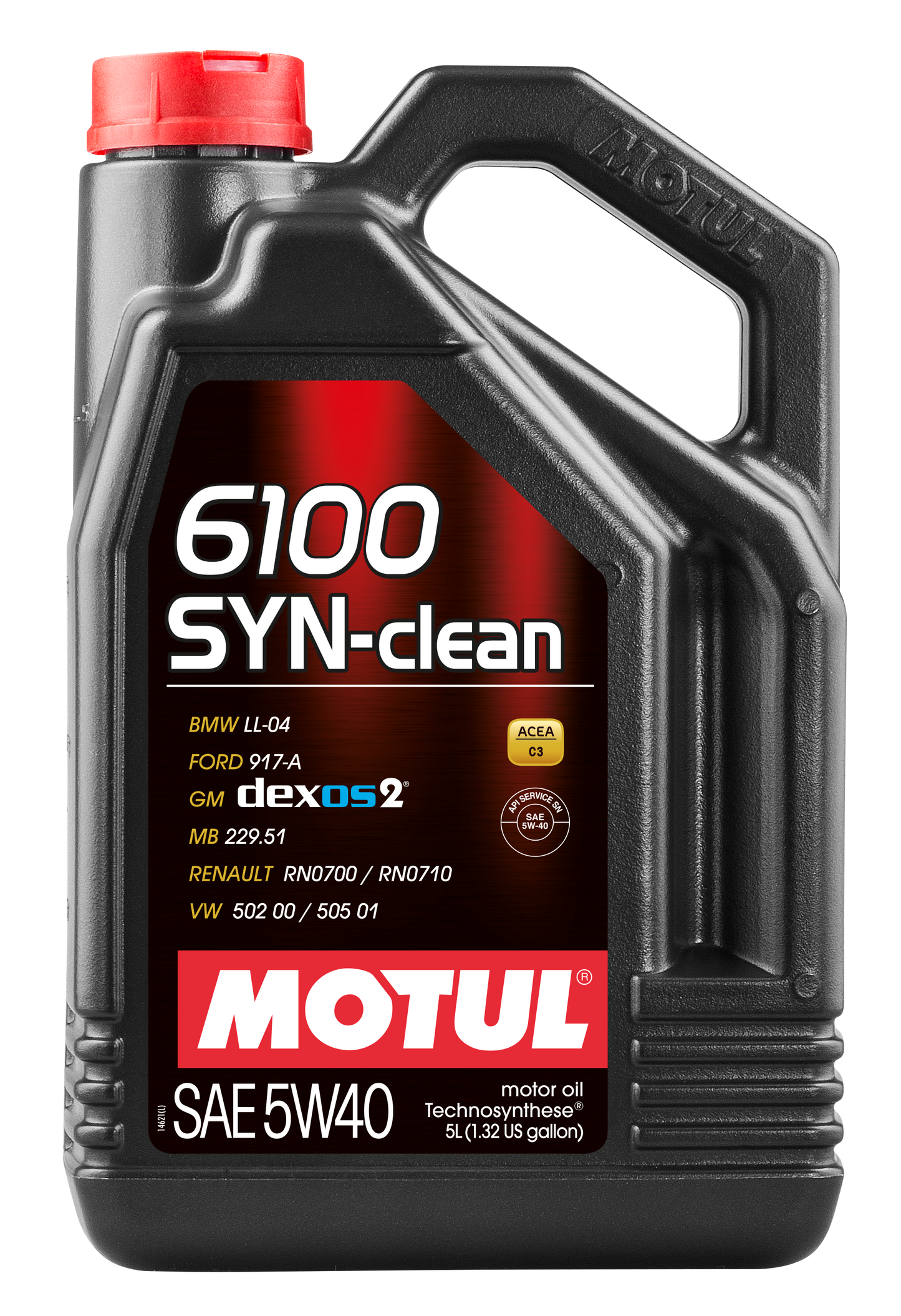 Motul 6100 SYN-CLEAN 5W40 - 5L - Technosynthese Oil 107943