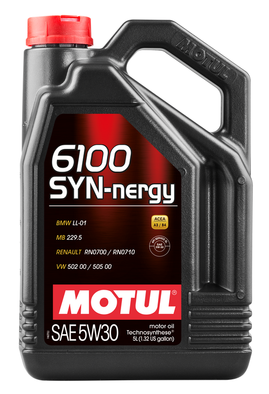 Motul 6100 SYN-NERGY 5W30 - 5L - Technosynthese Oil 107972