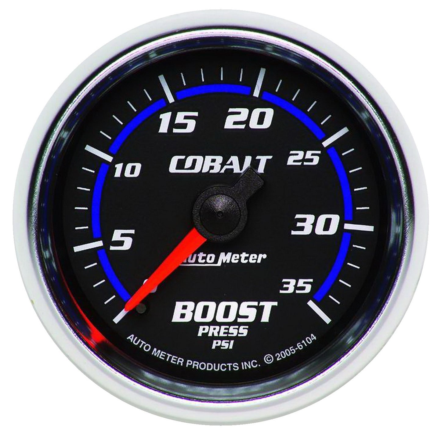 AutoMeter 2-1/16 in. BOOST 0-35 PSI COBALT 6104