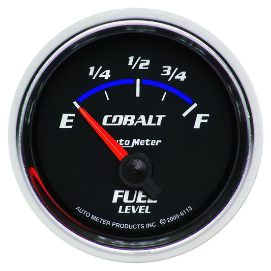 AutoMeter 2-1/16 in. FUEL LEVEL 0-90 O GM SSE COBALT 6113