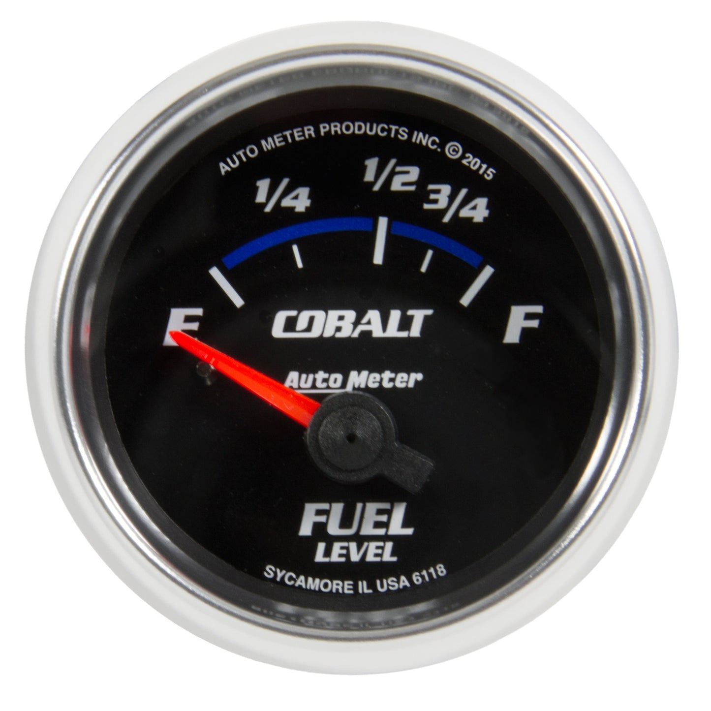 AutoMeter 2-1/16 in. FUEL LEVEL 16-158 O COBALT 6118