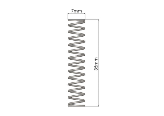 Go Fast Bits DV+ REPLACEMENT PLUNGER SPRING Fits DV+ ( Valves From T9351-T9359) GFB-6119