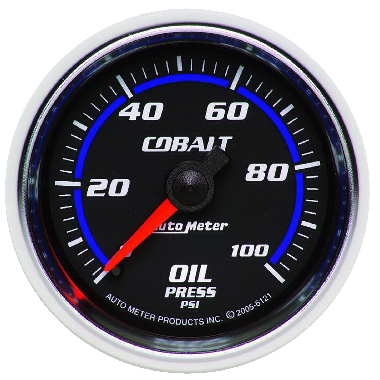 AutoMeter 2-1/16 in. OIL PRESSURE 0-100 PSI COBALT 6121