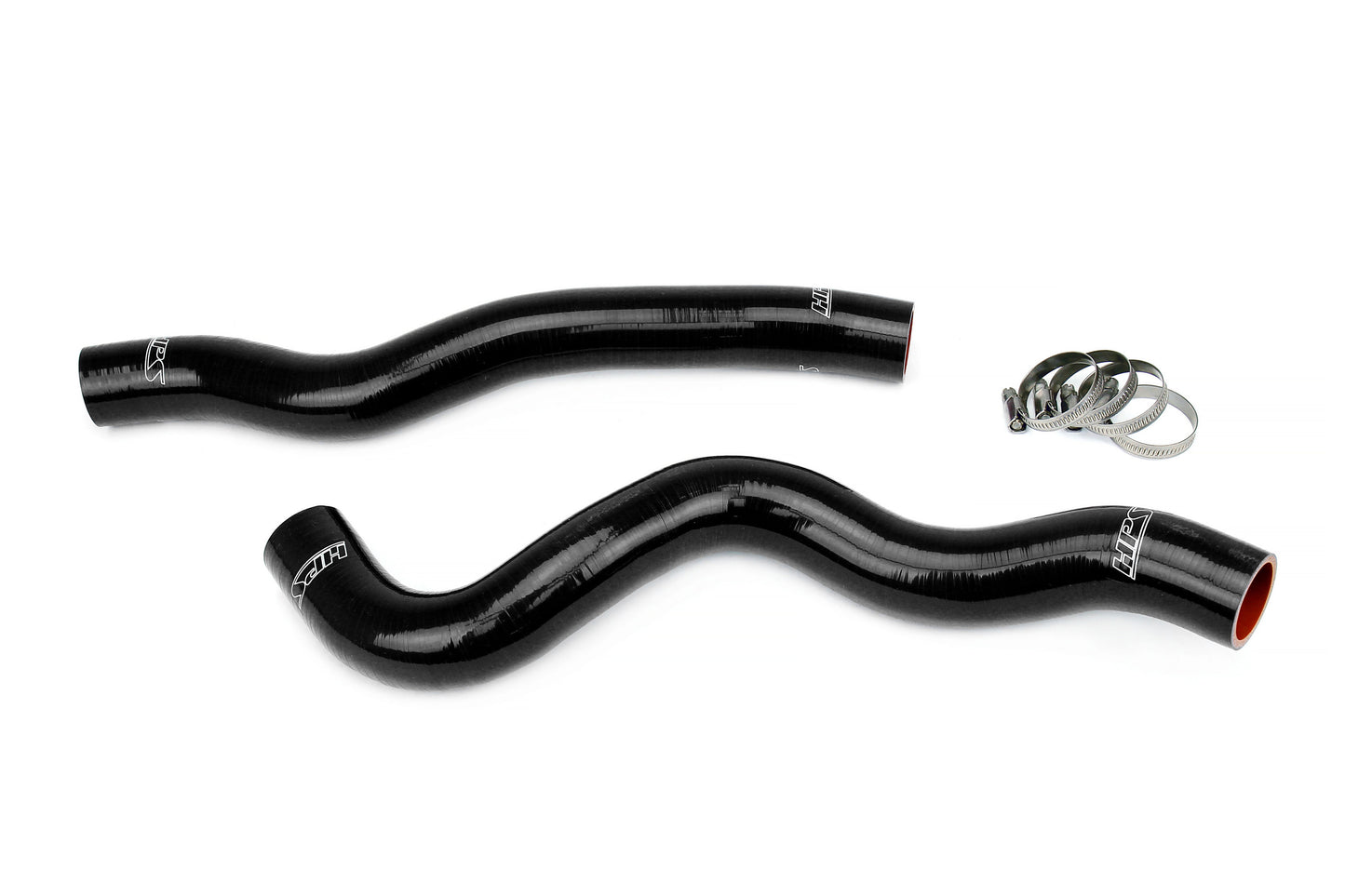 HPS Performance 3-ply Reinforced Silicone Replaces Rubber Radiator Coolant Hoses 57-1964-BLK