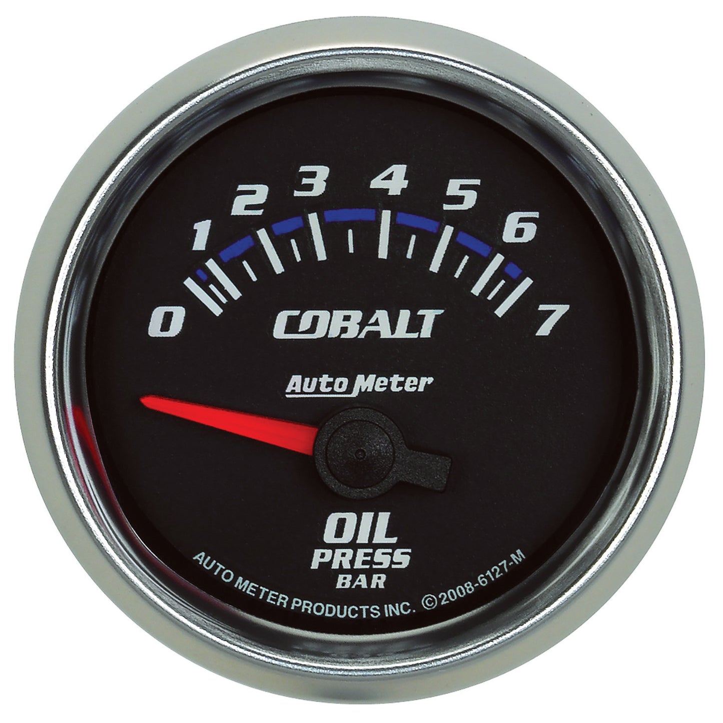 AutoMeter 2-1/16 in. OIL PRESSURE 0-7 BAR COBALT 6127-M