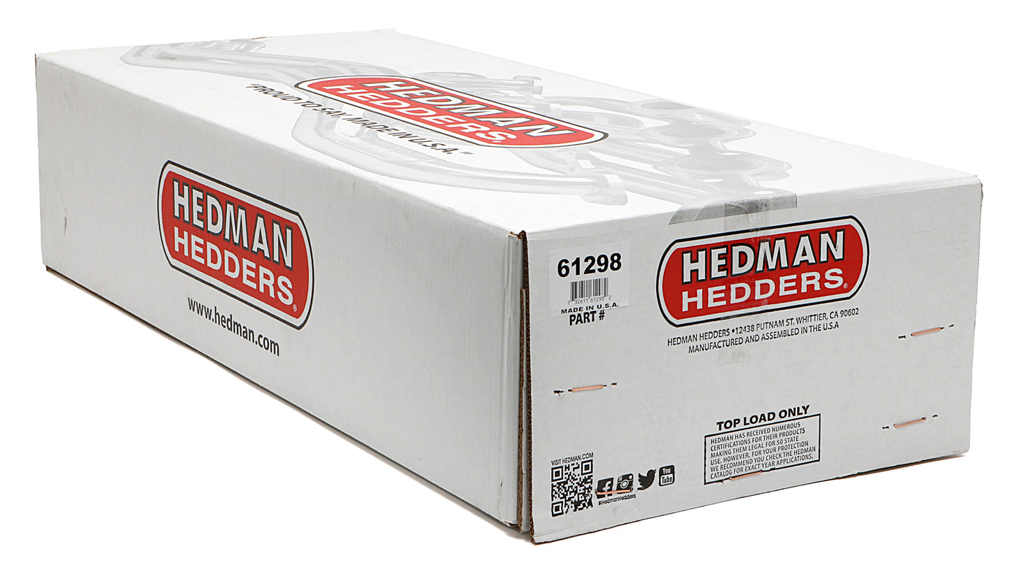 Hedman Hedders ELITE HEADERS FOR VARIOUS 1964-93 CHEVY PASSENGER CARS WITH 283-400- ELITE MATTE SILVER FINISH 61298