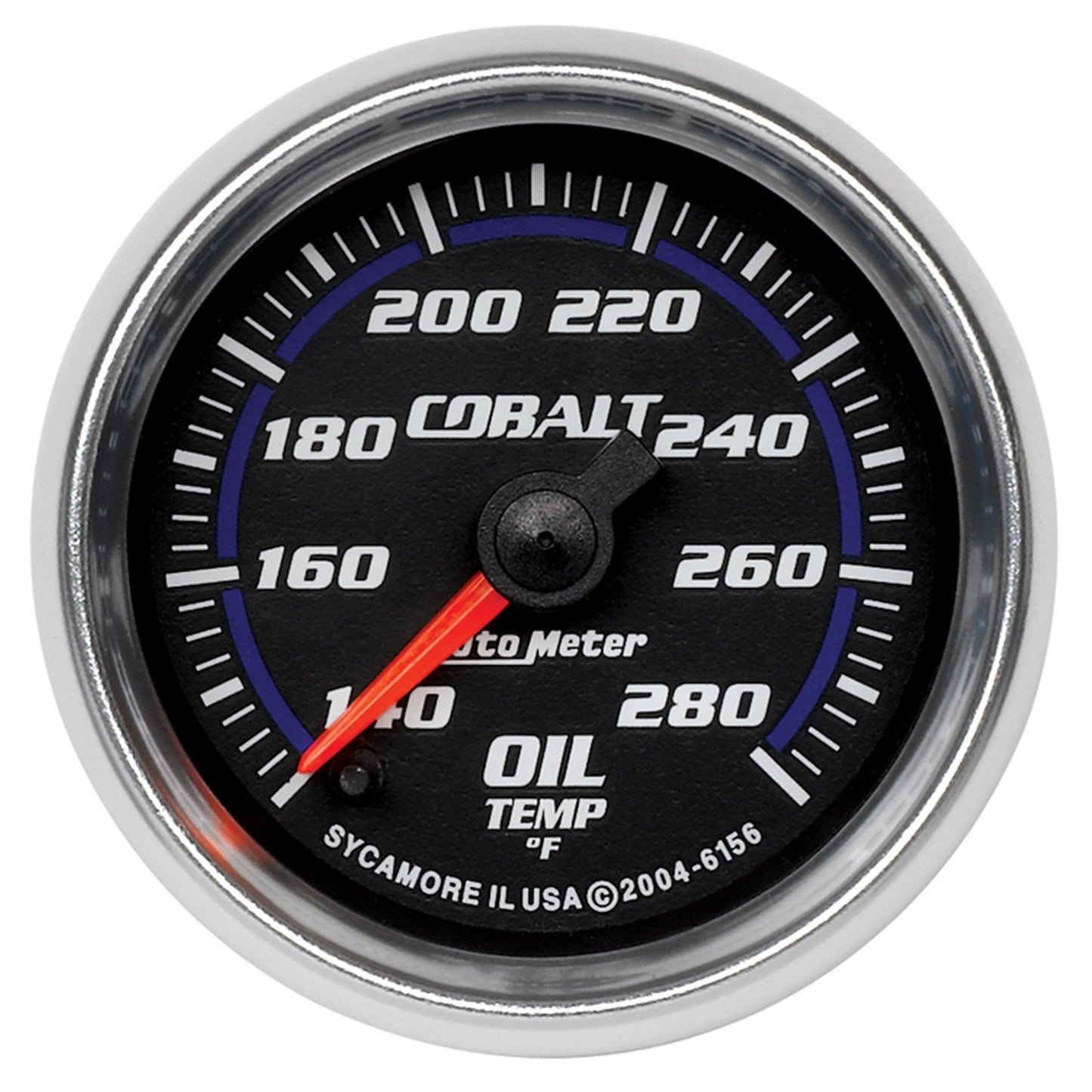 AutoMeter 2-1/16 in. OIL TEMPERATURE 140-280 Fahrenheit COBALT 6156
