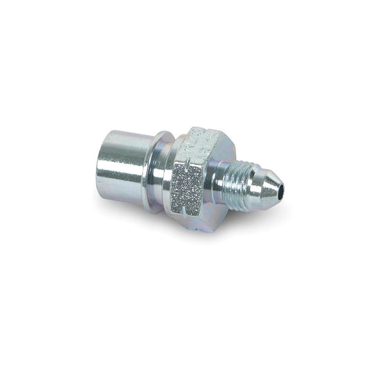 Earls Performance Steel AN to Bubble Flare Tubing Adapter 989534ERL