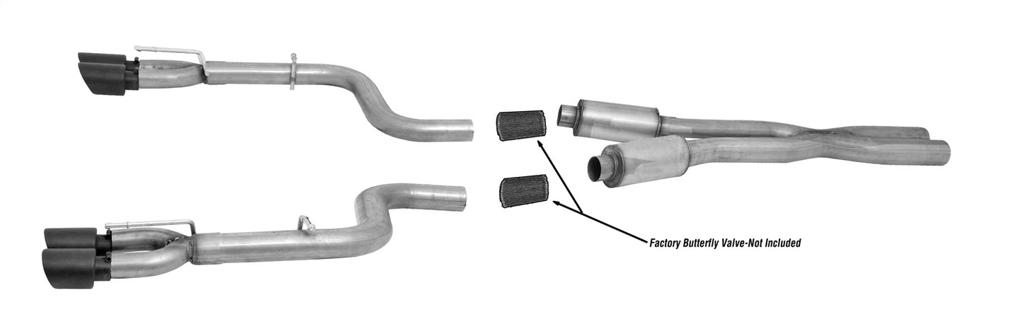 GIBSON EXHAUST Dual Exhaust System 617010-B