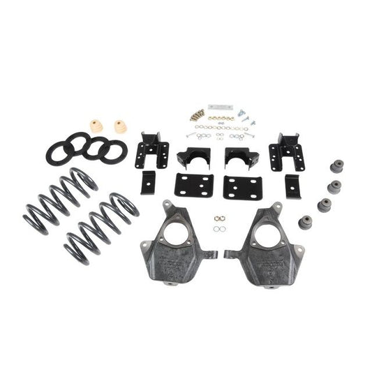 BELLTECH 643 LOWERING KITS Front And Rear Complete Kit W/O Shocks 2007-2013 Chevrolet Silverado/Sierra (Std Cab) 3 in. or 4 in. F/5 in. or 6 in. R drop W/O Shocks