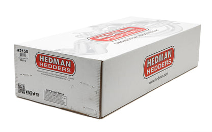 Hedman Hedders 1968-72 CHEVELLE/EL CAMINO (AND RELATED A-BODIES) LS SWAP HEADERS; AUTO TRANSMISSION; 1-3/4 IN. LONG TUBE; 3 IN. BALL/SOCKET COLLECTOR- UNCOATED T304 STAINLESS STEEL 62150