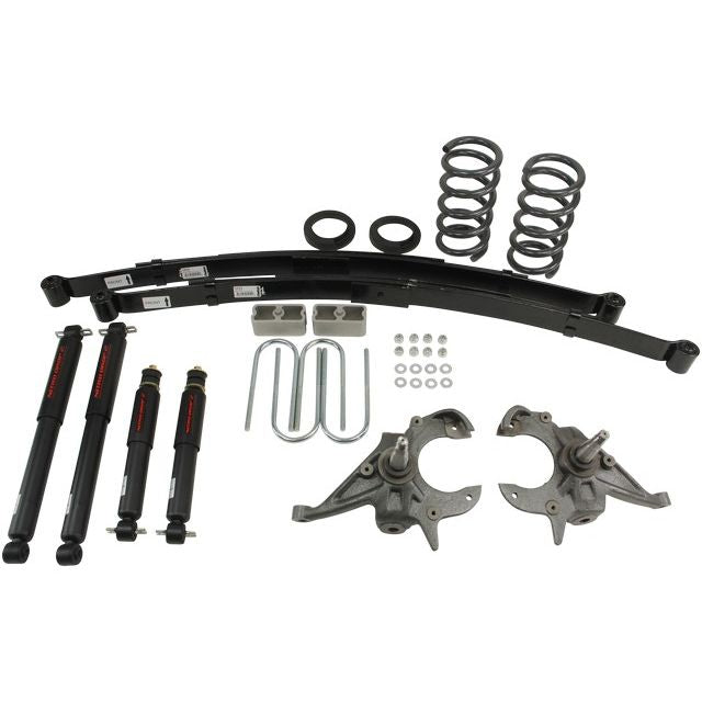 BELLTECH 622ND LOWERING KITS Front And Rear Complete Kit W/ Nitro Drop 2 Shocks 1994-2004 Chevrolet S10/S15 Pickup 6 cyl. (Ext Cab) 4 in. or 5 in. F/5 in. R drop W/ Nitro Drop II Shocks