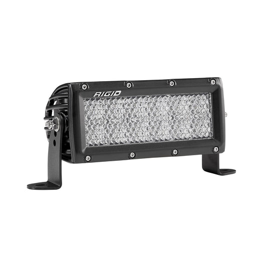 RIGID Industries E-Series PRO LED Light Diffused Lens 6 Inch Black Housing 106513