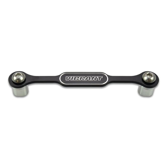 Vibrant Performance - 12646 - Anodized Black Boost Brace with Aluminum Dowels