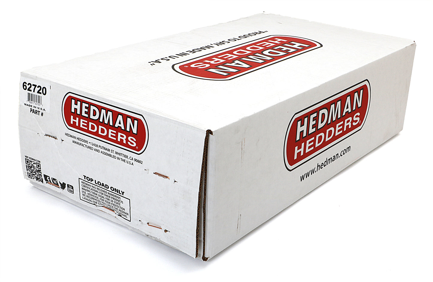 Hedman Hedders 70-81 CAMARO LS SWAP HEADERS; STAINLESS STEEL- RAW 62720