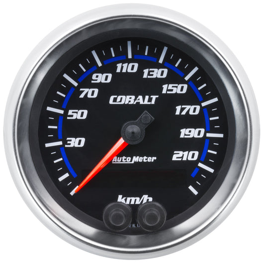 AutoMeter 3-3/8 in. SPEEDO 225 km/h GPS COBALT 6280-M