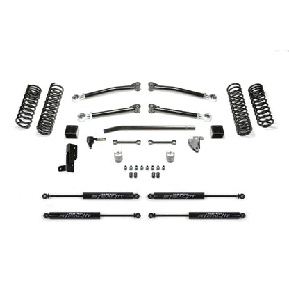 Fabtech 3" TRAIL W/ STEALTH 2018-22 JEEP JL 4WD 4-DOOR K4117M