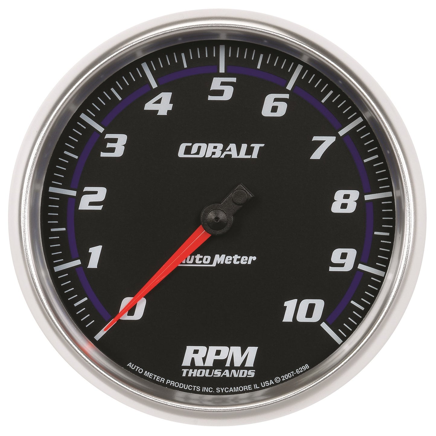 AutoMeter 5 in. IN-DASH TACHOMETER 0-10000 RPM COBALT 6298