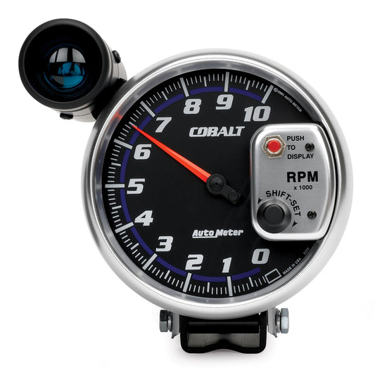 AutoMeter 5 in. PEDESTAL TACHOMETER 0-10000 RPM COBALT 6299