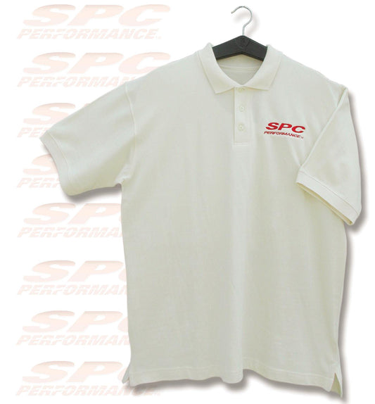 CREAM POLO SHIRT-LARGE