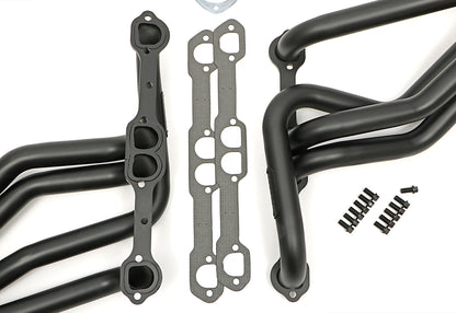 Hedman Hedders CHEVY P/U 2 & 4 WD SB D-PORT- BLACK MAXX 63099