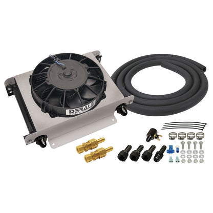 Derale 25 Row Hyper-Cool Remote Transmission Cooler Kit, -8AN 15960