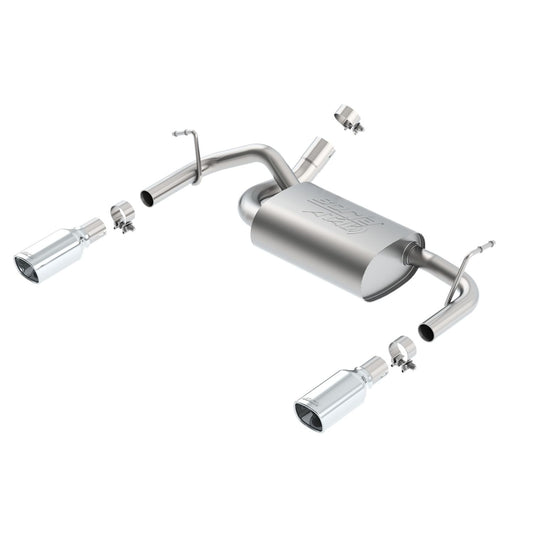 Borla 2012-2018 Jeep Wrangler JK/ JKU Axle-Back Exhaust System ATAK 11860