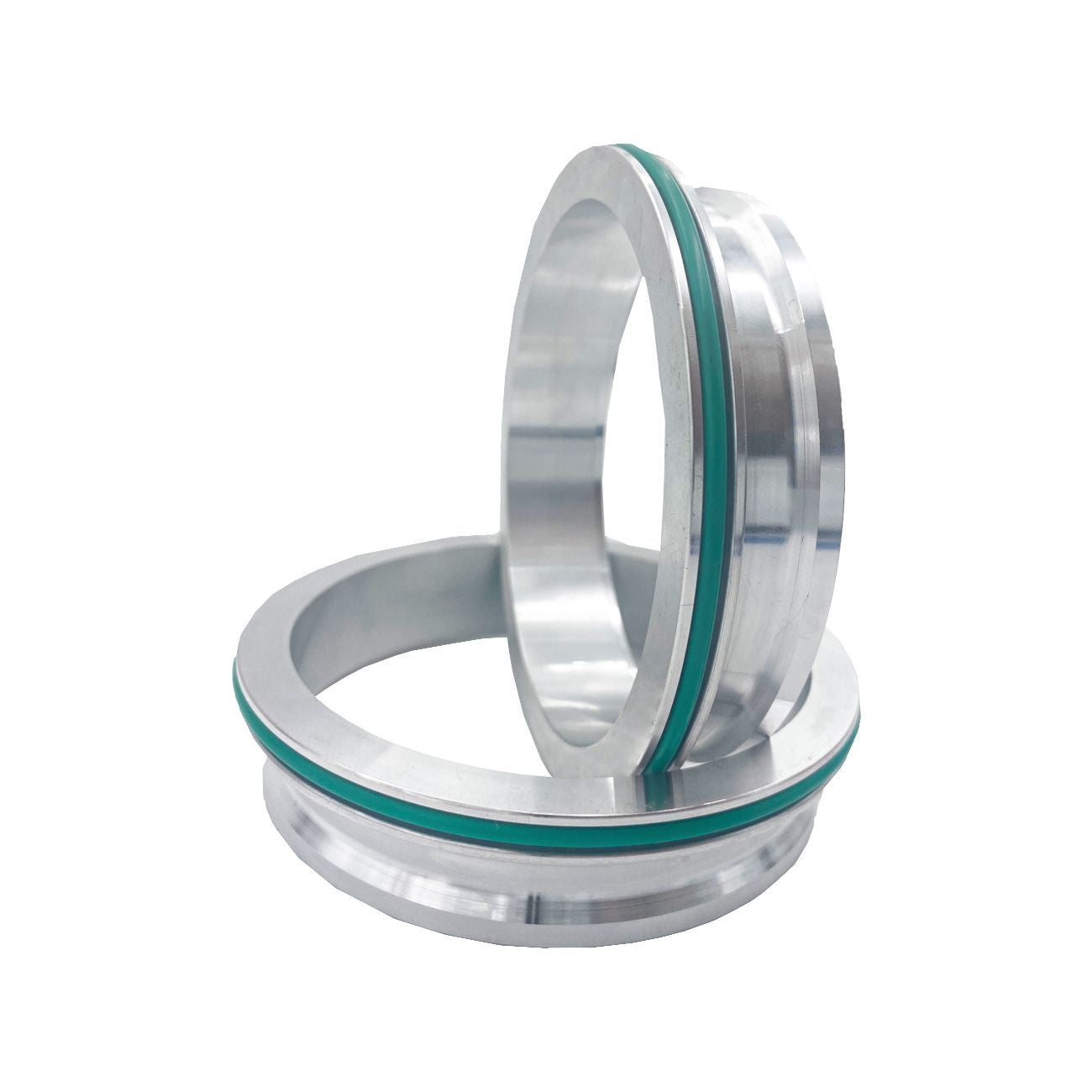 Granatelli Heavy Duty Double O-Ringed Clamshell Clamps - Aluminum Interlocking 318535FS