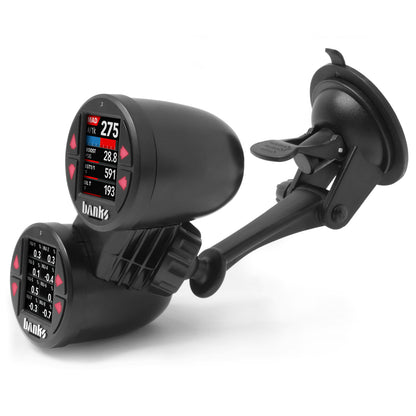 Banks Power Dual Gauge Pod Suction Mount 63344