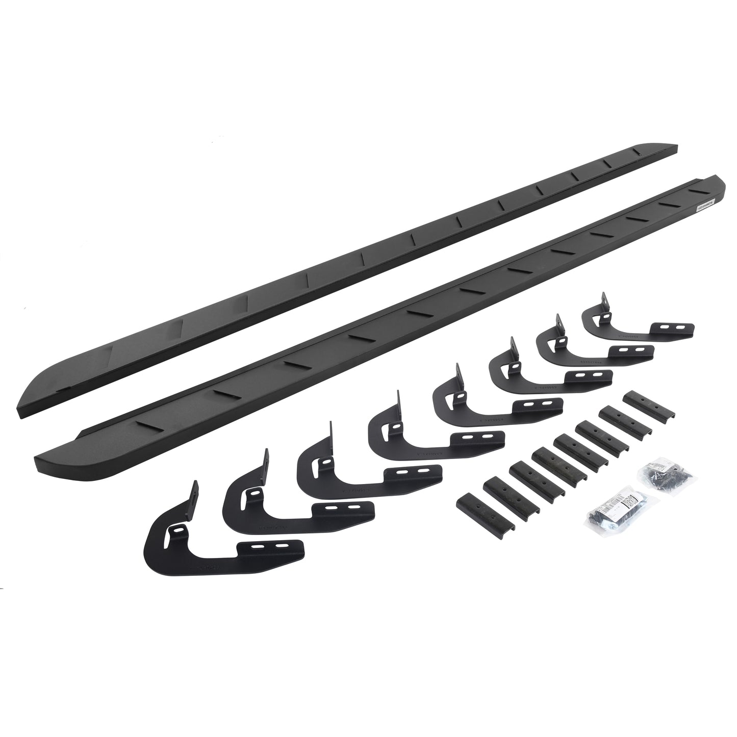 Go Rhino 63405880SPC RB10 Slim Line Running Boards With Mounting Brackets Textured Black
