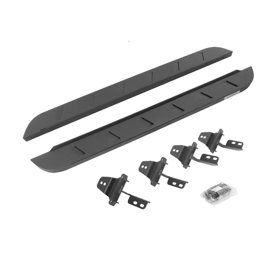 Go Rhino 63492648SPC RB10 Slim Line Running Boards With Mounting Brackets Textured Black