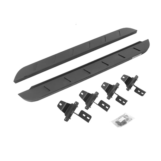 Go Rhino 63492748SPC RB10 Slim Line Running Boards With Mounting Brackets Textured Black