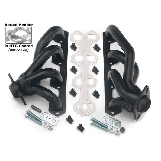 Hedman Hedders HTC COATED HEADERS; 1-1/2 IN. TUBE DIA.; STOCK COLL.; SHORTY DESIGN 89476