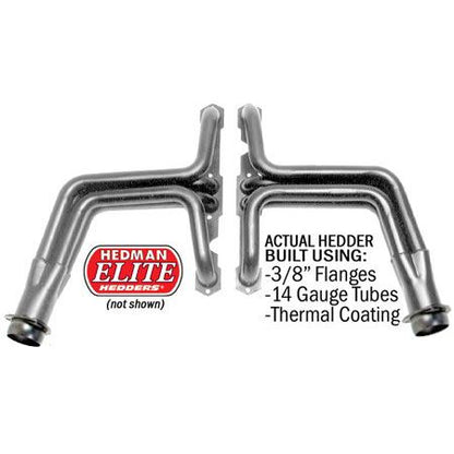 Hedman Hedders ELITE HEADERS; 1-1/2 IN. TUBE DIA.; 3 IN. COLL.; FULL LENGTH DESIGN 69268