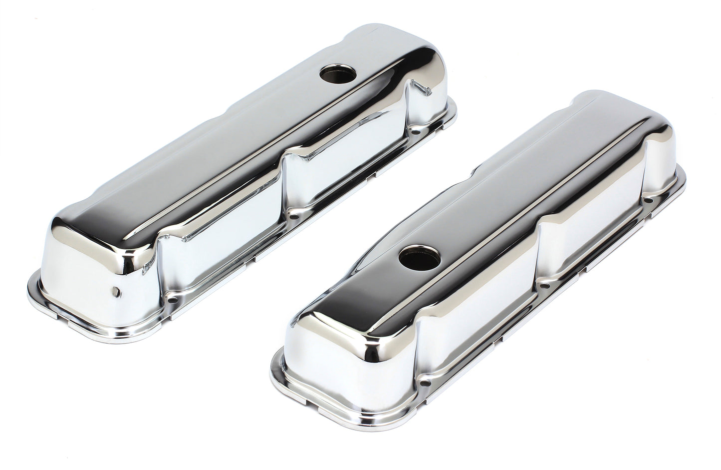 Trans-Dapt Performance Valve Covers Buick 350 1968-81 Chrome 6379