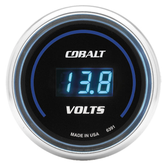 AutoMeter 2-1/16 in. VOLTMETER 8-18V COBALT 6391