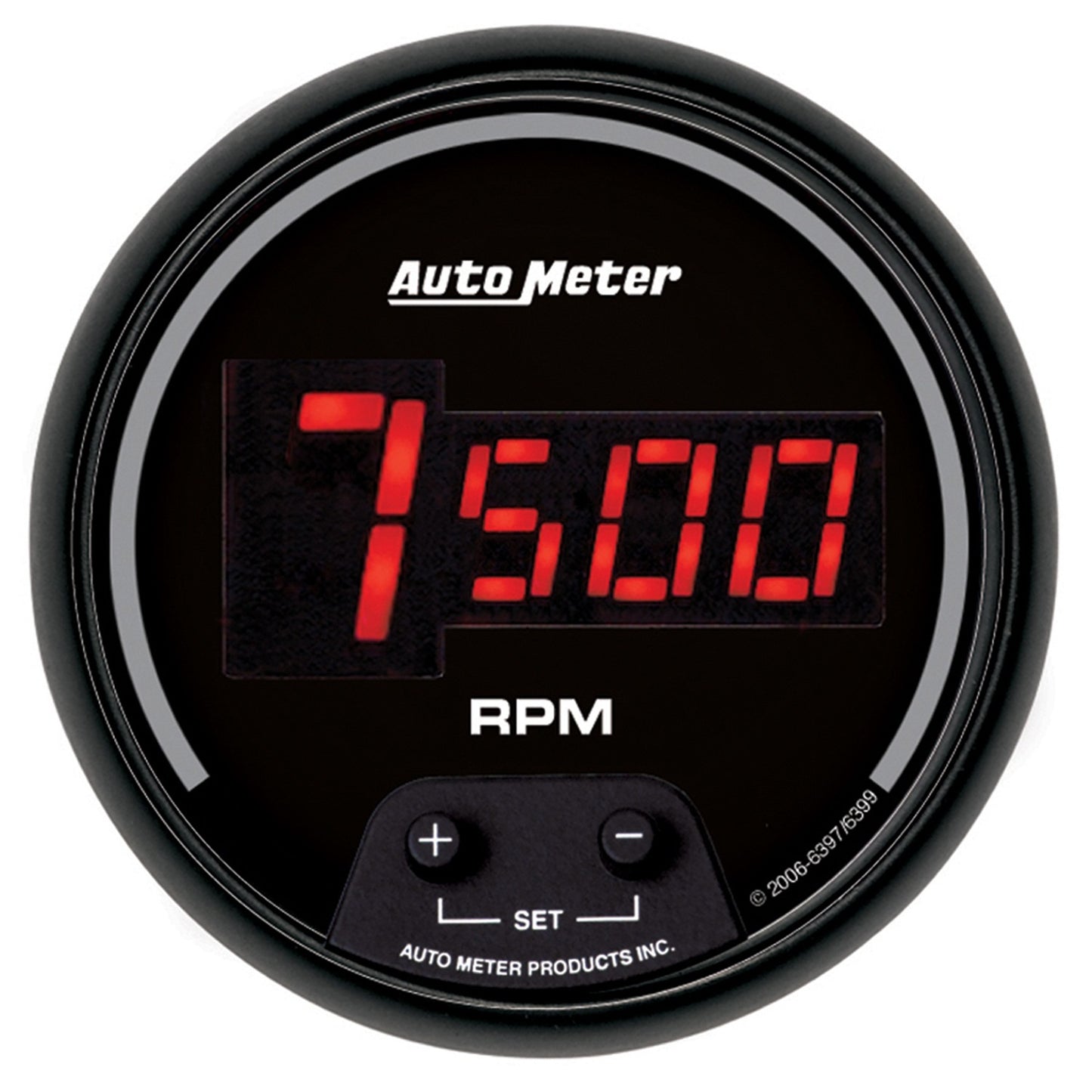 AutoMeter 3-3/8 in. IN-DASH TACHOMETER 0-10000 RPM SPORT-COMP DIGITAL 6397