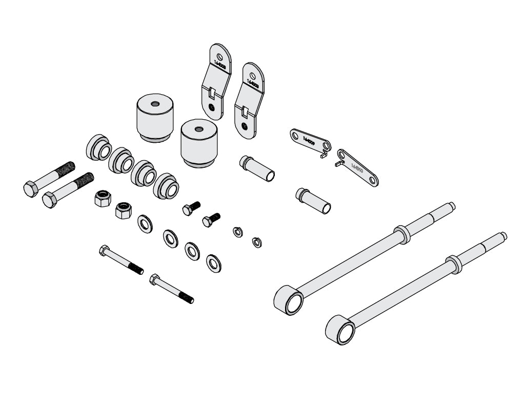 ICON Vehicle Dynamics 05-07 FSD FRONT 4.5" BOX KIT 64000