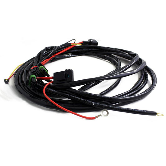 Baja Designs OnX6/S8/XL 3-Pin Hi-Beam 2-Light Max (150 Watts) Wiring Harness 640163