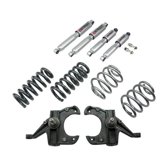 BELLTECH 952SP LOWERING KITS Front And Rear Complete Kit W/ Street Performance Shocks 1963-1970 Chevrolet C10 4 in. F/5 in. R drop W/ Street Performance Shocks
