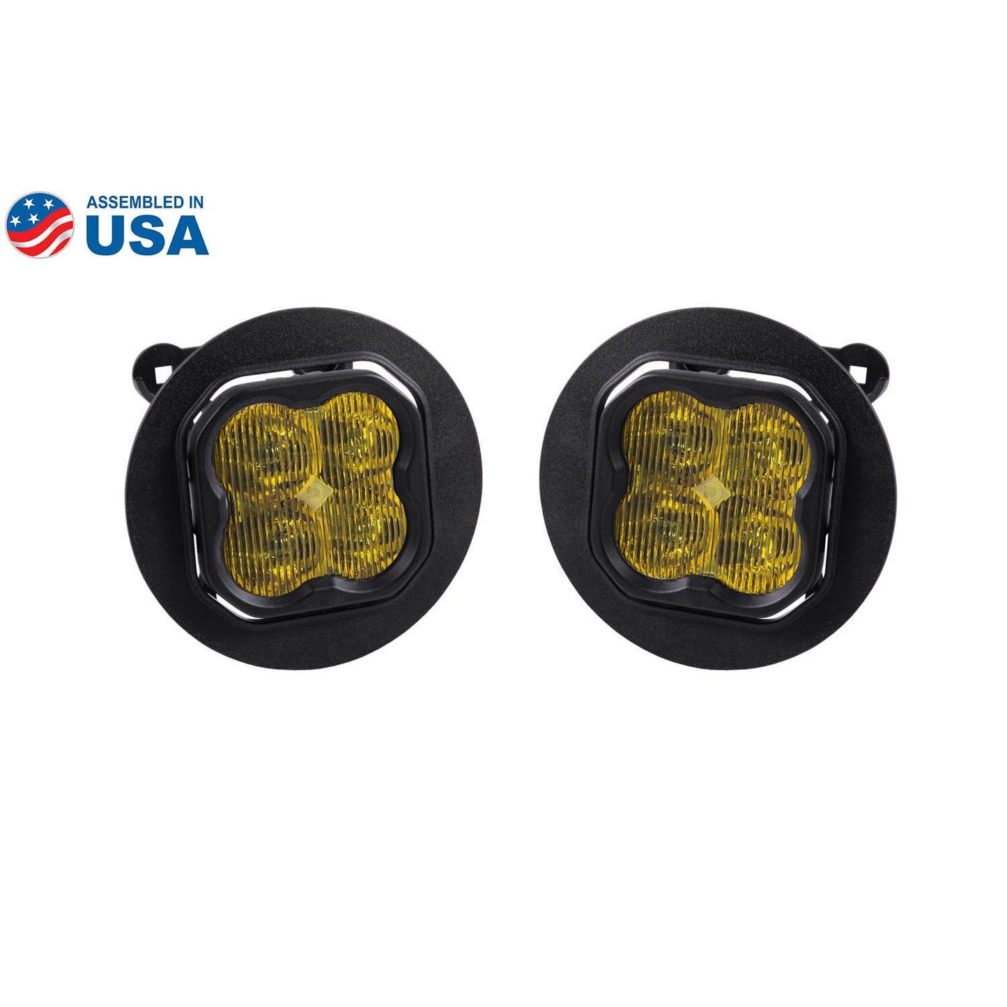 Diode Dynamics - SS3 Type OB LED Fog Light Kit Sport Yellow SAE Fog DD6637