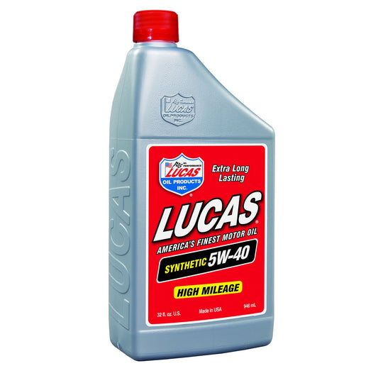 Lucas Oil Products Synthetic SAE 5W-40 Motor Oil 10189